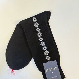 Bresciani Luxury Designer Lightweight Dress Socks